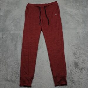 Born Primitive Joggers Mens Medium Red Drawstring Activewear Casual
